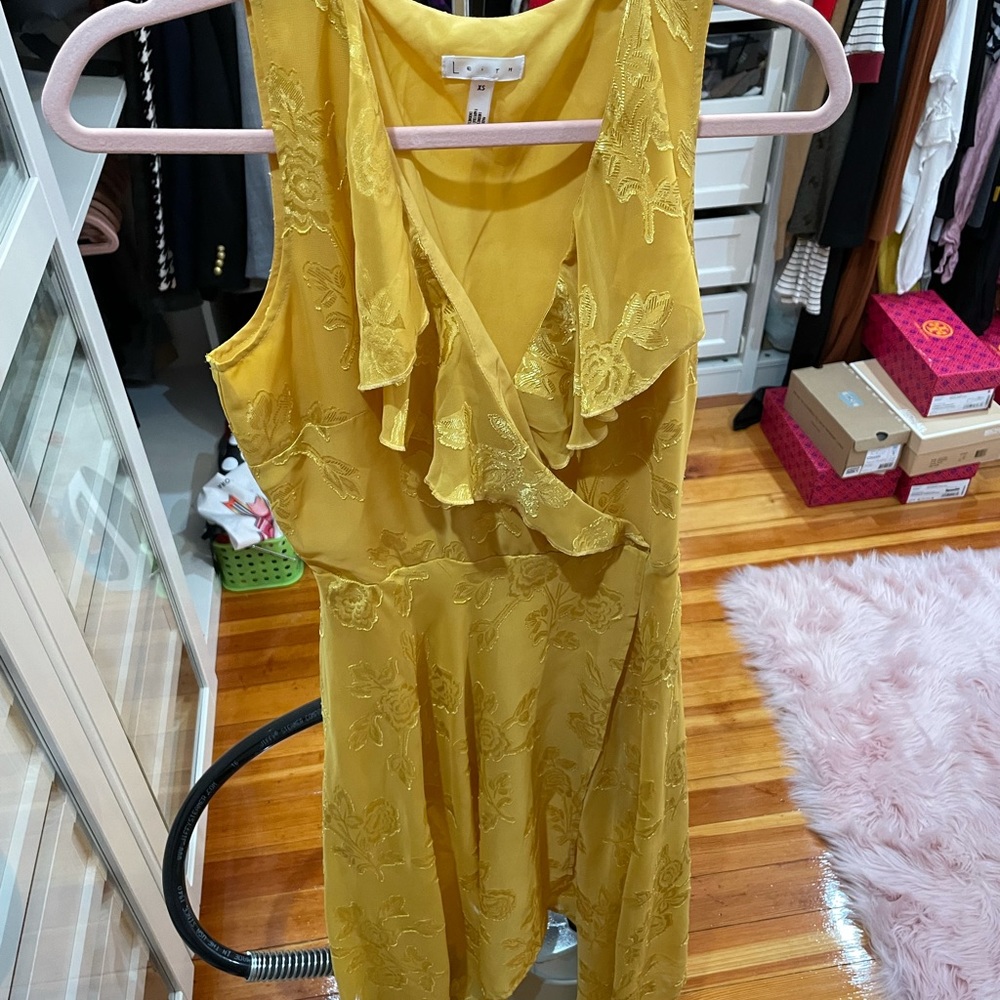 Midi wrap dress